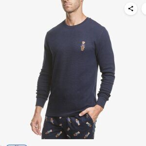 Polo Ralph Lauren Men's All Over Ski Bear Cotton Sleep Pajama Set  Size S